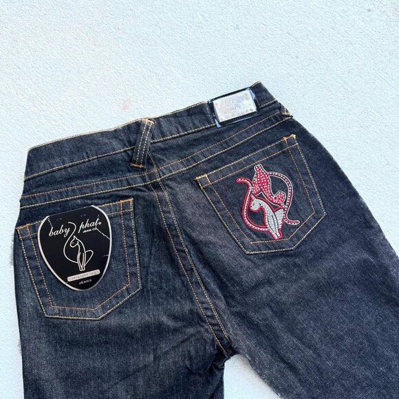 Y2K Baby Phat Low-rise Jeans NWT - Picture 1 of 6